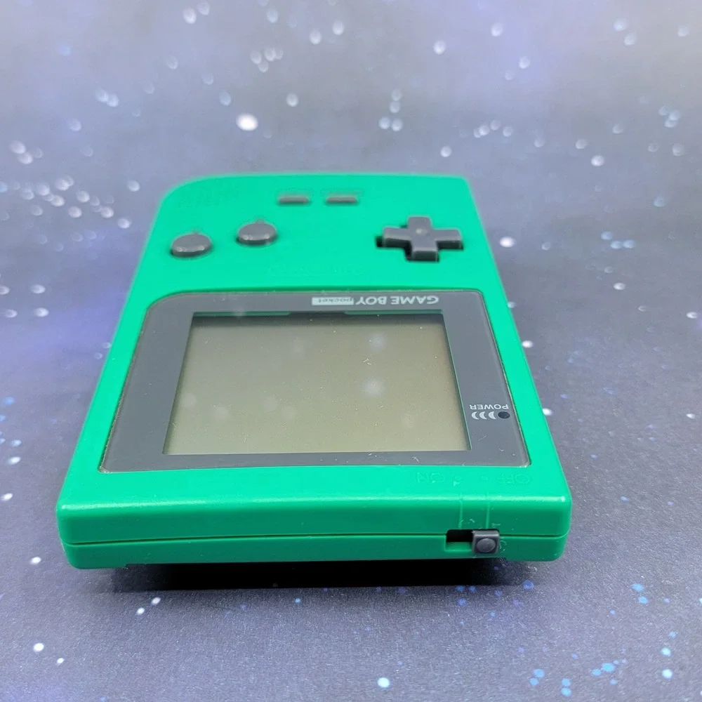Nintendo Game Boy Pocket Green Handheld Console MGB-001 Retro Gaming